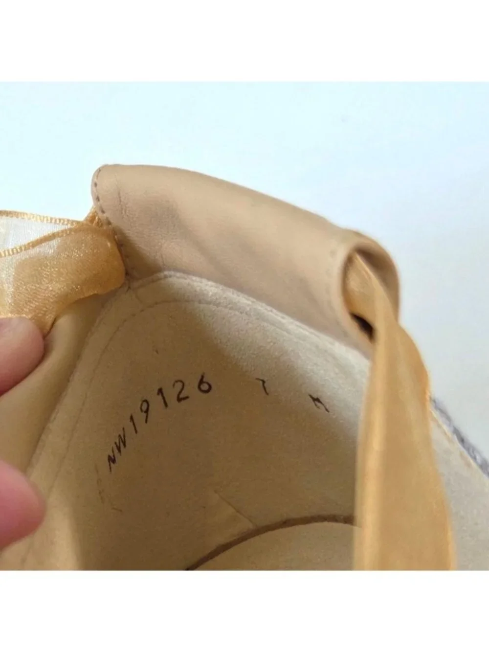 Stuart Weitzman Flats 7 Beige Black Calico Linen Espadrille D'Orsay Lace Up NEW